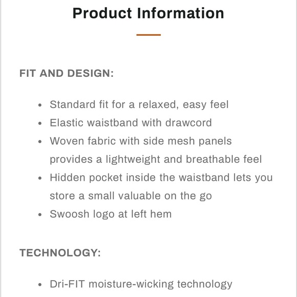 NWT!  Nike Dri fit girls shorts, size large and x-large - Picture 2 of 12